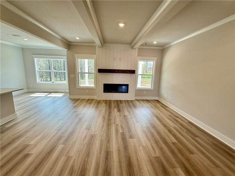 Spacious, unfurnished interior of a new home in Ponderosa Farms Estates, Gainesville (Image 47).