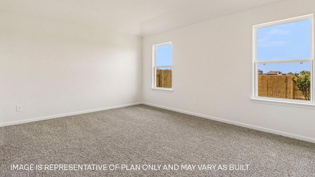 Representative unfurnished interior of a home built from the The Caden by D.R. Horton in Briarwood, Elgin (Image 18).