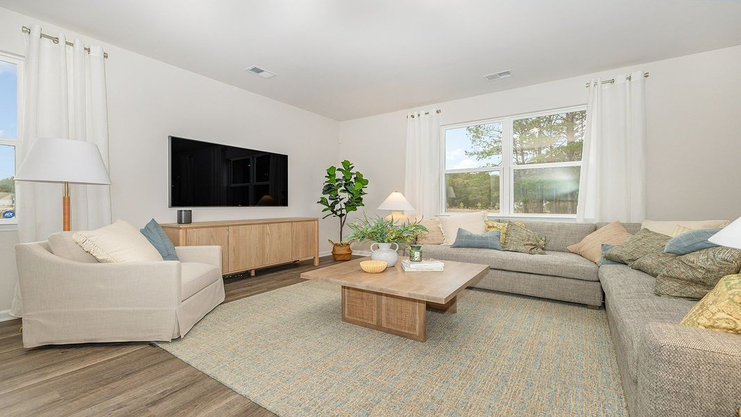 Furnished interior view inside a new home in Stanbury Creek, Supply (Image 10).