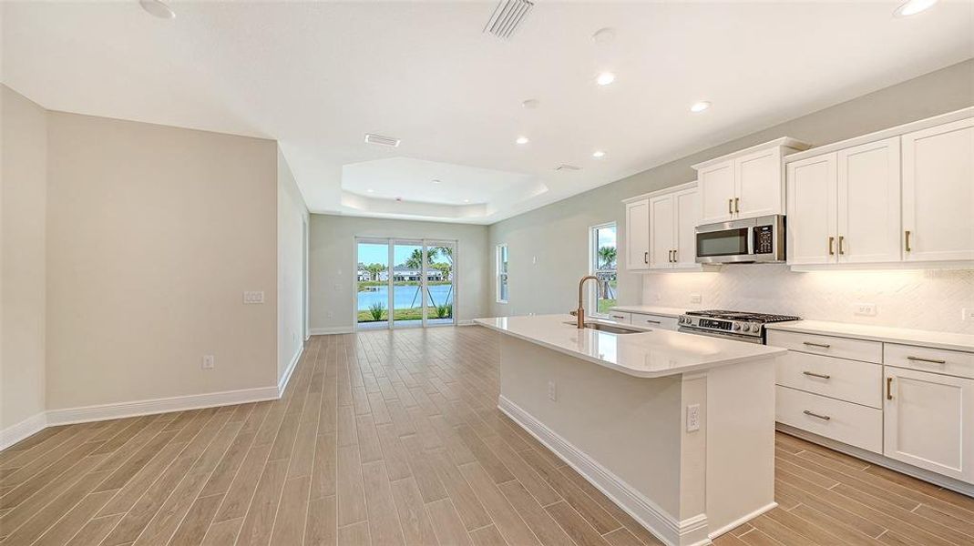 Furnished interior view inside a new home in Grand Park, Sarasota (Image 4).