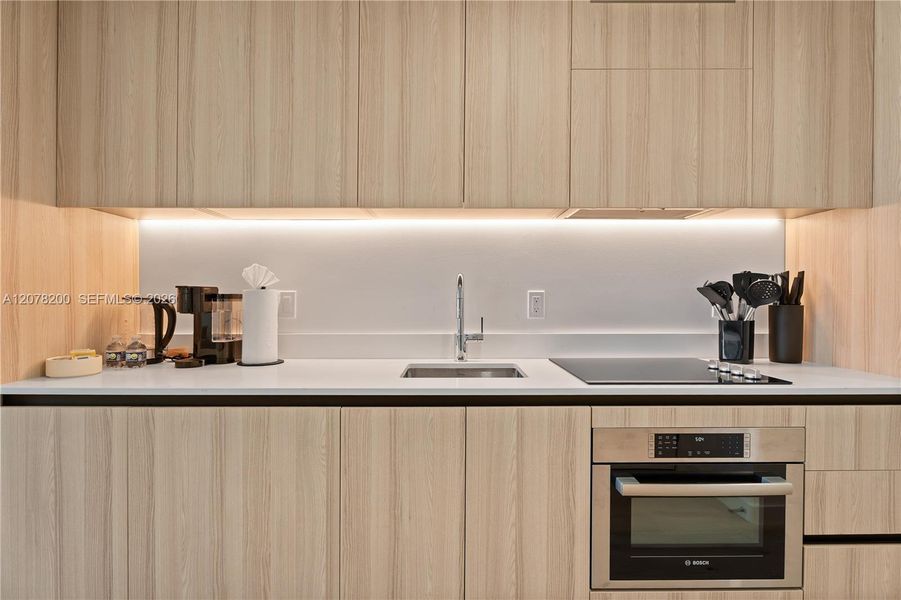 Close-up of interior finishes inside a home in , Miami (Image 16).