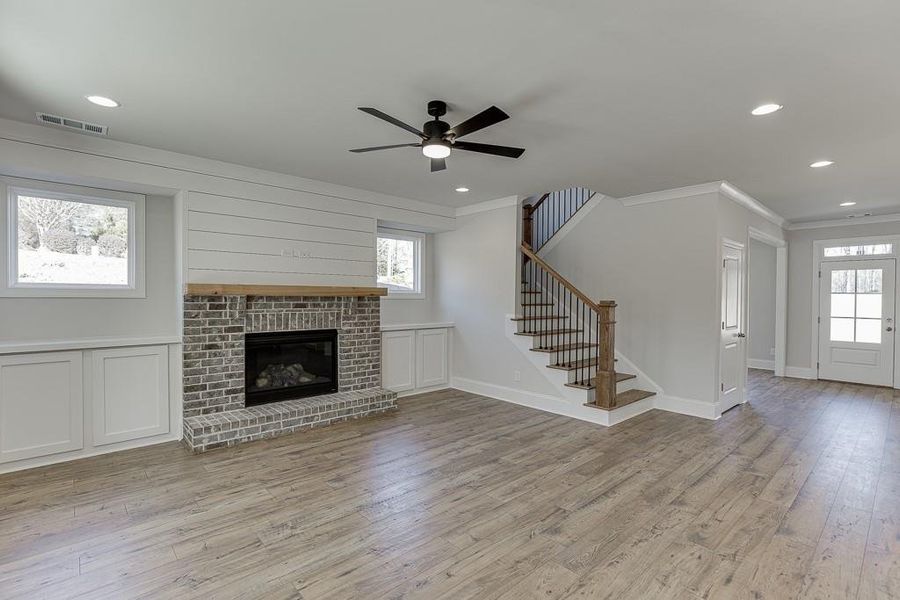 Furnished interior view inside a new home in , Bishop (Image 18). Furnished interior view inside a new home in , Bishop (Image 18).
