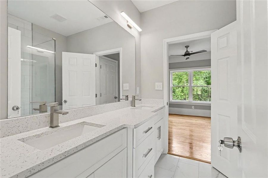 Furnished interior view inside a new home in , Fairburn (Image 9). Furnished interior view inside a new home in , Fairburn (Image 9).