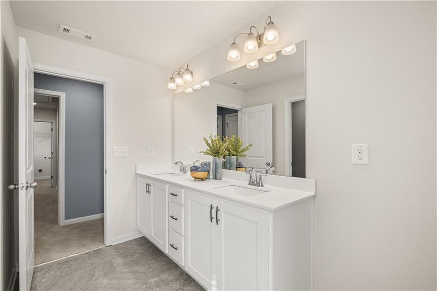 Furnished interior view inside a new home in Lake Carlton, Loganville (Image 29).