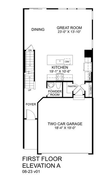 2D floor plan layout for the Thornewood by Ryan Homes in Park Ridge at Sugar Hill, Sugar Hill, GA (Image 3). 2D floor plan layout for the Thornewood by Ryan Homes in Park Ridge at Sugar Hill, Sugar Hill, GA (Image 3).