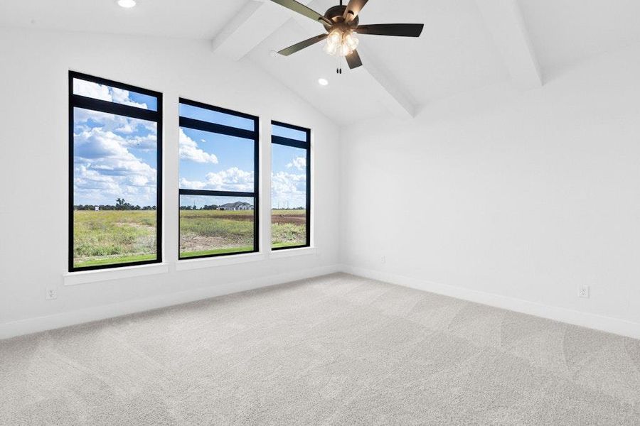 Spacious, unfurnished interior of a new home in Leander Estates, Leander (Image 25). Spacious, unfurnished interior of a new home in Leander Estates, Leander (Image 25).