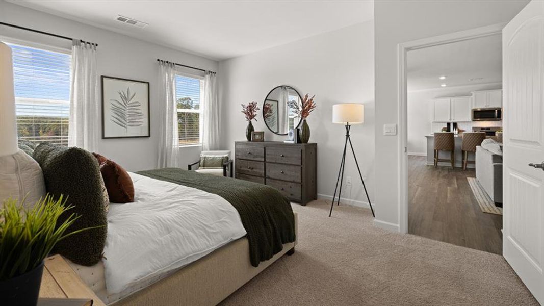 Furnished interior view inside a new home in Lost Creek, Dallas (Image 36).