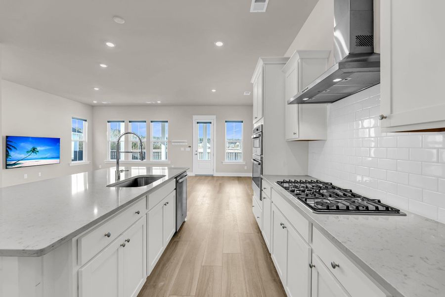 Furnished interior view inside a new home in Carnes Crossroads, Summerville (Image 6).