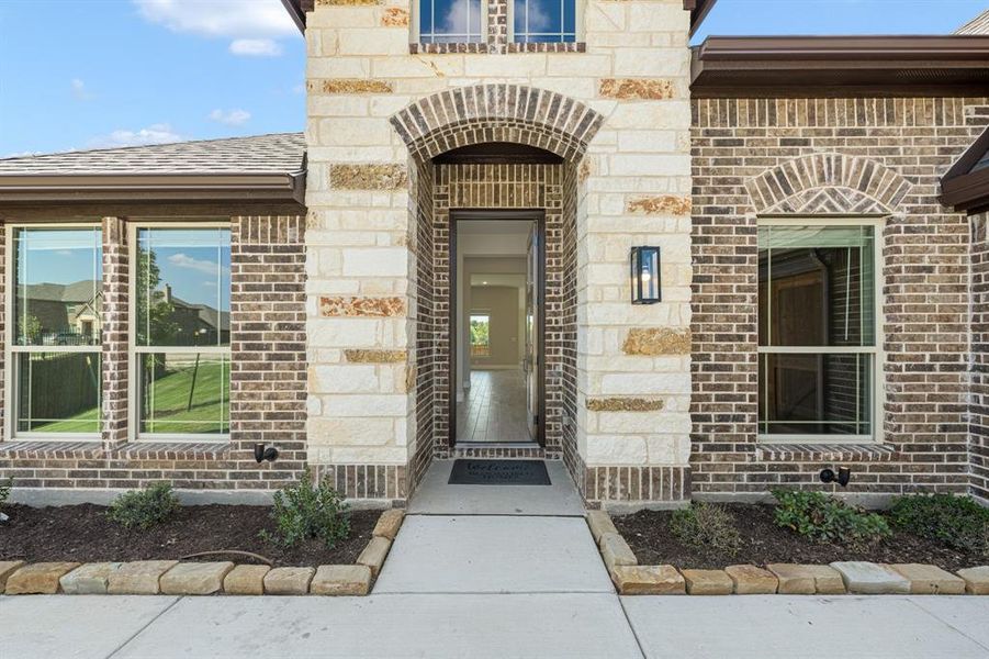 Exterior details and patio area of a home in The Grove, Midlothian (Image 19). Exterior details and patio area of a home in The Grove, Midlothian (Image 19).
