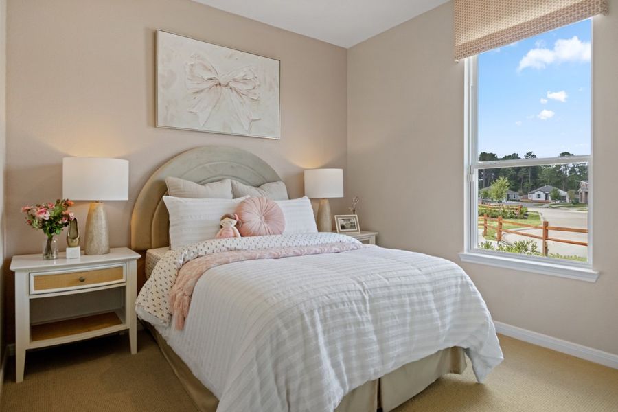 Representative furnished interior of a home built from the 1675 Modeled by KB Home in Sagecrest Preserve, Conroe (Image 9). Representative furnished interior of a home built from the 1675 Modeled by KB Home in Sagecrest Preserve, Conroe (Image 9).