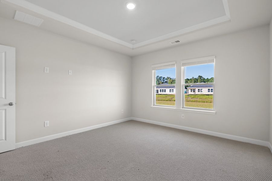 Spacious, unfurnished interior of a new home in Cypress Ridge - The Boardwalk Series, Longs (Image 17).