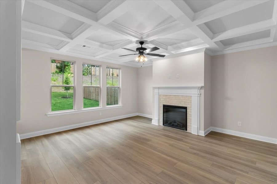 Living Room | 5085 Anna Creek Way by Ivey Homes
