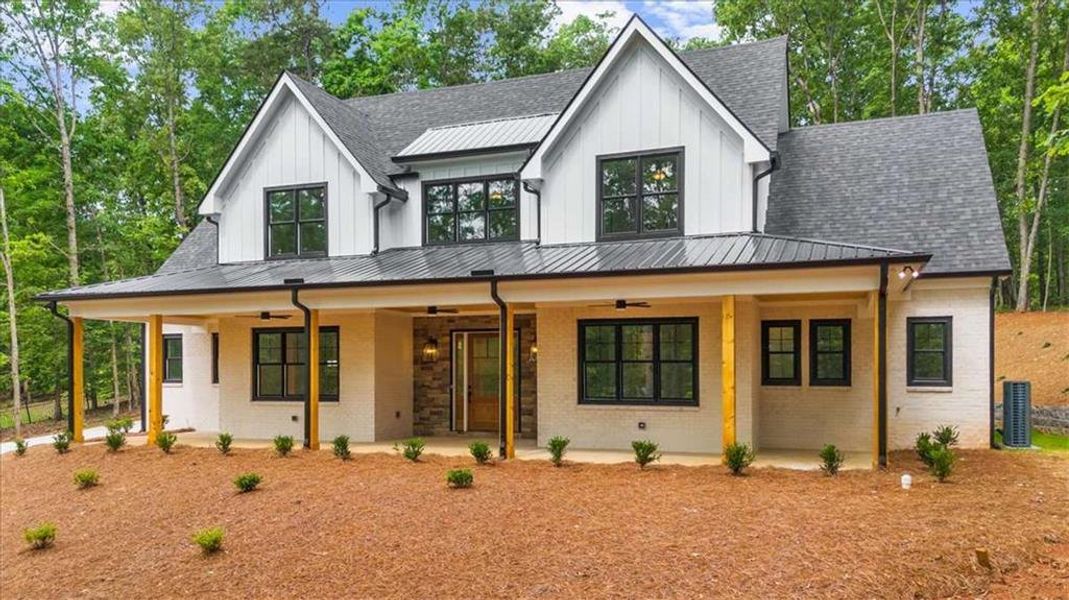 Front exterior of a new home in , Cornelia, GA, highlighting curb appeal (Image 2).