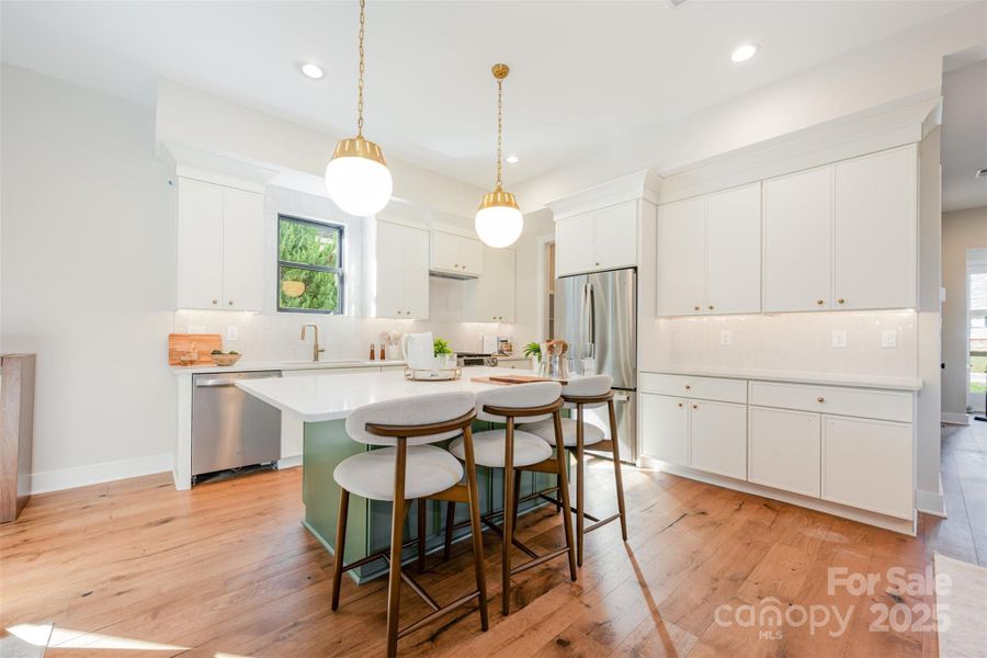 Furnished interior view inside a new home in , Charlotte (Image 34).