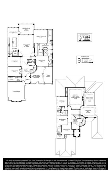 2D floor plan layout of this home in Sienna, Missouri City, TX (Image 5). 2D floor plan layout of this home in Sienna, Missouri City, TX (Image 5).