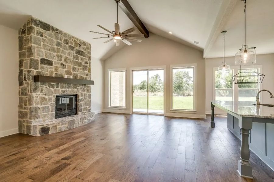 Representative unfurnished interior of a home built from the The Rhett by Elmwood Custom Homes in Matthews Farm, Venus (Image 37). Representative unfurnished interior of a home built from the The Rhett by Elmwood Custom Homes in Matthews Farm, Venus (Image 37).