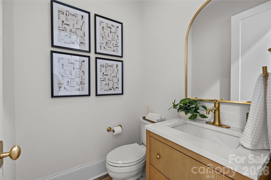 Furnished interior view inside a new home in Ferncliff at Cotswold, Charlotte (Image 8).