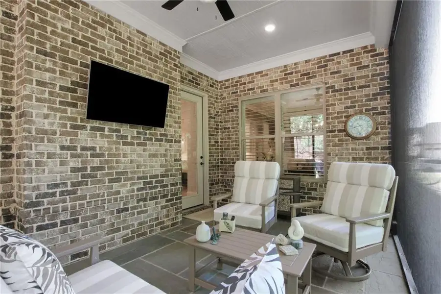 Exterior details and patio area of a home in , Cumming (Image 27). Exterior details and patio area of a home in , Cumming (Image 27).