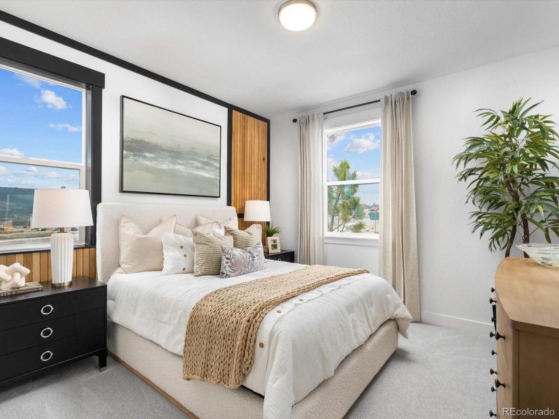 Furnished interior view inside a new home in Jackson Creek, Monument (Image 14).