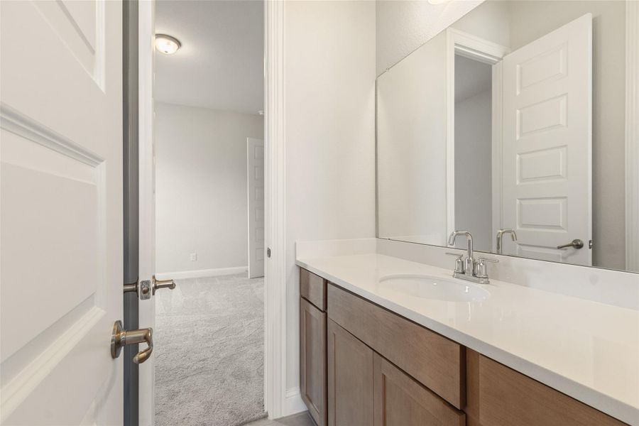 Furnished interior view inside a new home in Brookewater, Rosenberg (Image 10).