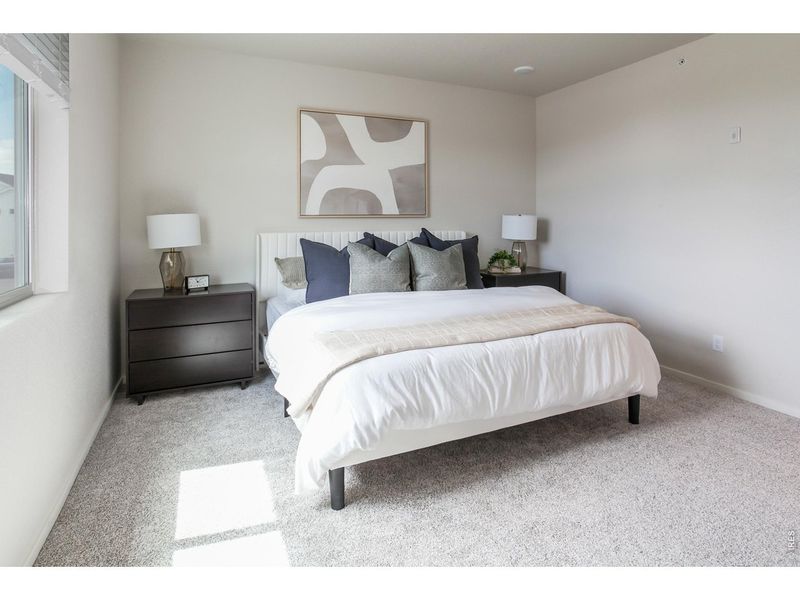Furnished interior view inside a new home in Raindance Condos, Windsor (Image 11). Furnished interior view inside a new home in Raindance Condos, Windsor (Image 11).