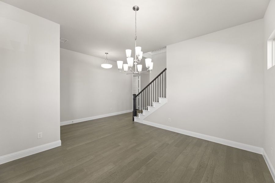 Representative unfurnished interior of a home built from the Kerrville by Windsor Homes in Anna Town Square, Anna (Image 19).