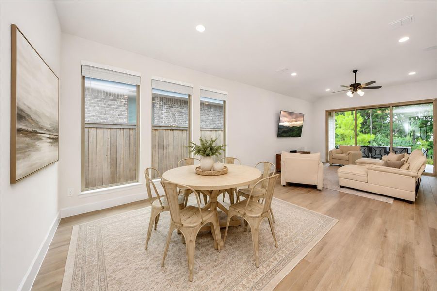 Furnished interior view inside a new home in , Magnolia (Image 10).