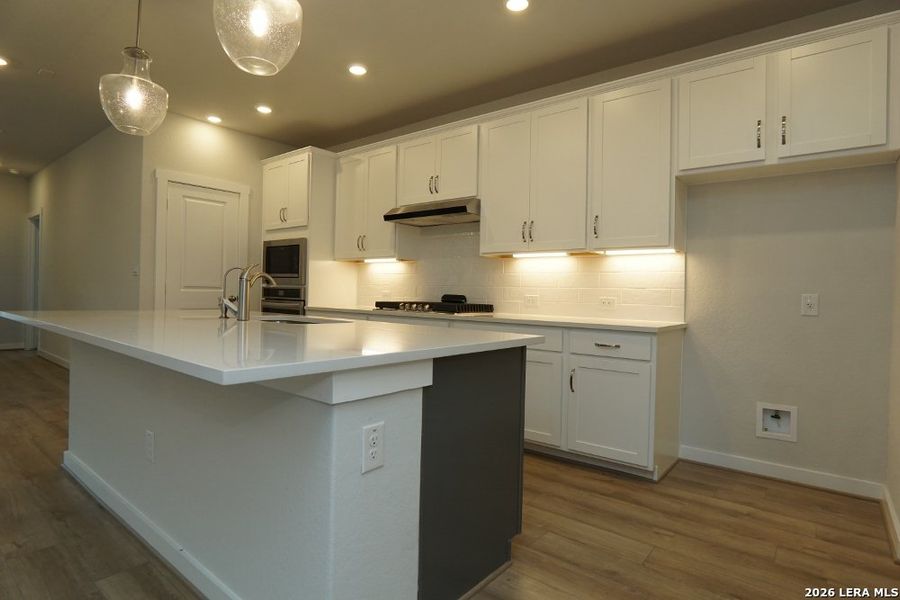 Furnished interior view inside a new home in Ladera - High Point 45', San Antonio (Image 7).