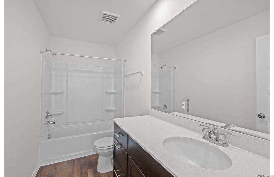 Furnished interior view inside a new home in Meadows at Clear Springs, New Braunfels (Image 11).