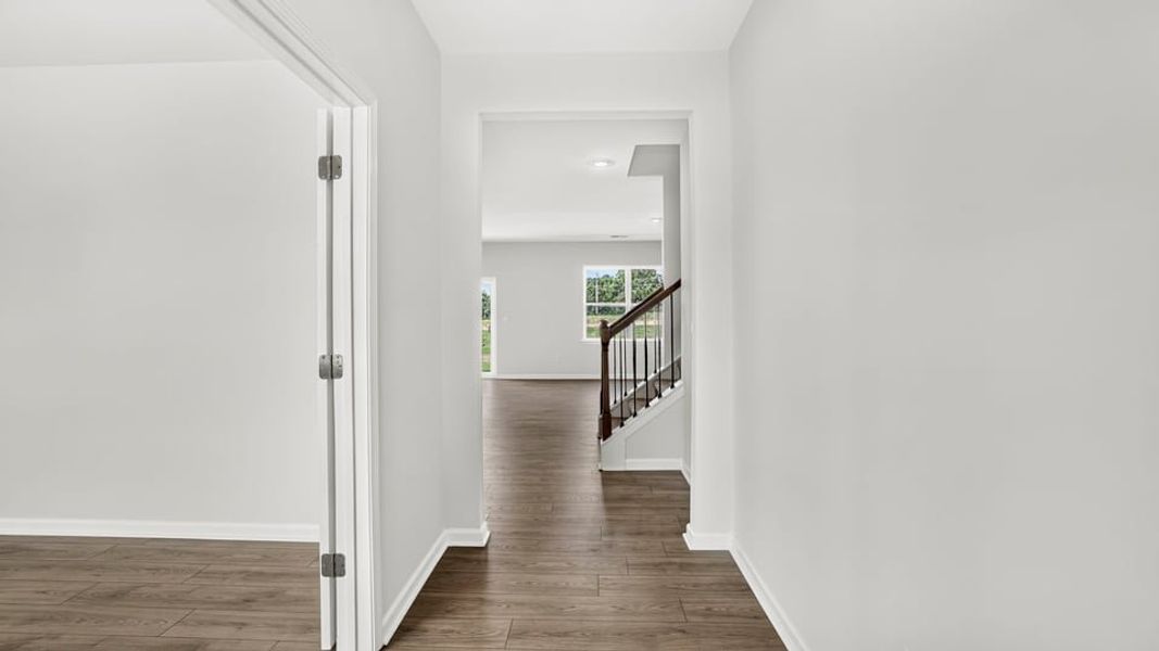 Spacious, unfurnished interior of a new home in Durbin Meadows Traditions, Fountain Inn (Image 15).
