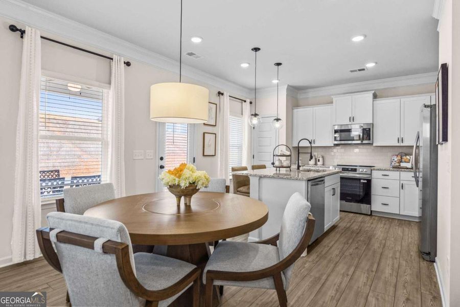 Furnished interior view inside a new home in Trellis Park, Hampton (Image 19).