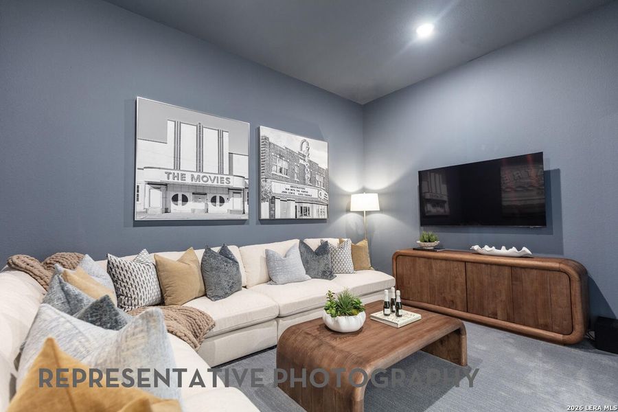 Furnished interior view inside a new home in Mayfair, New Braunfels (Image 15).