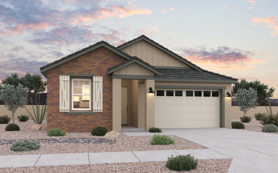 1,556sf New Home in Buckeye, AZ.  - Slide 3