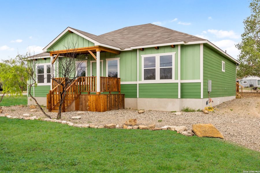 Exterior details and patio area of a home in , Somerset (Image 23).