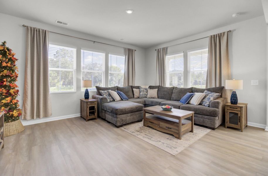 Furnished interior view inside a new home in , Summerville (Image 29).