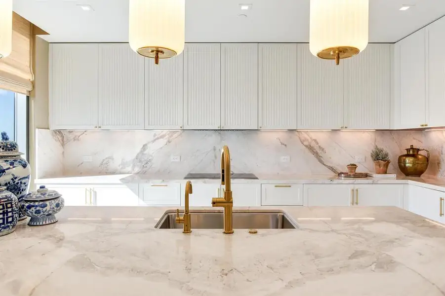 Furnished interior view inside a new home in The Ritz-Carlton Residences, Tampa (Image 40).