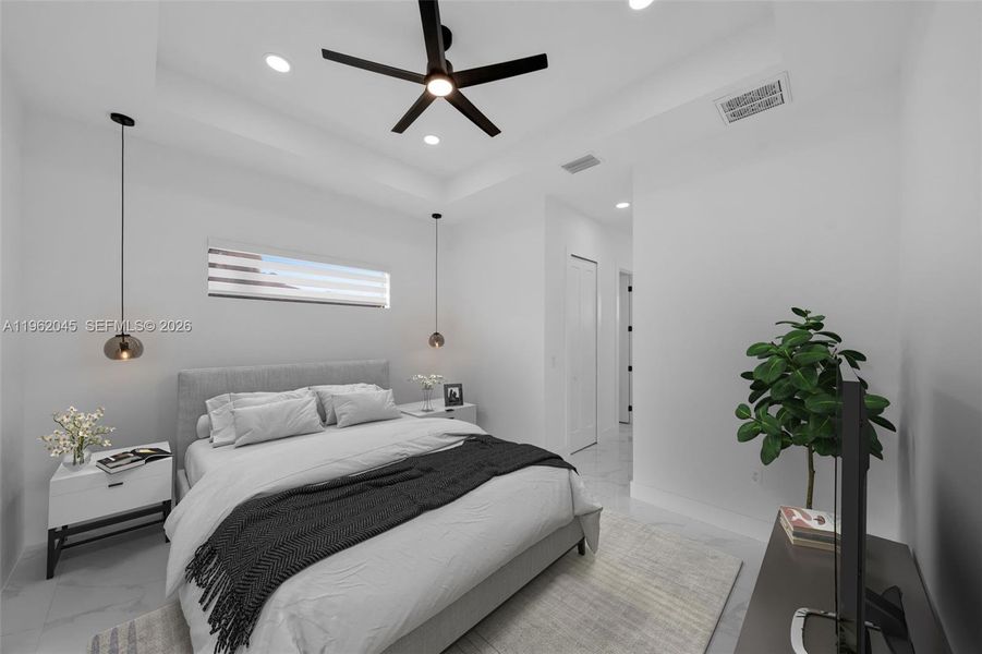 Furnished interior view inside a new home in , Lehigh Acres (Image 13).