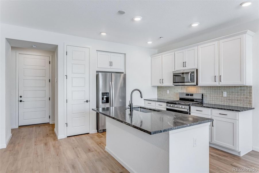 Furnished interior view inside a new home in Westside Crossing, Berthoud (Image 6).