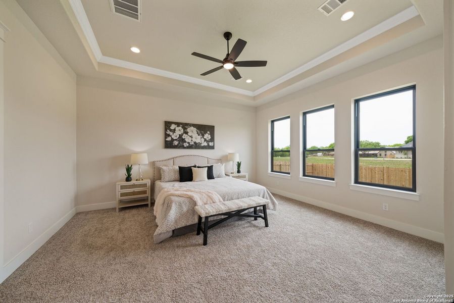 Furnished interior view inside a new home in , Castroville (Image 15). Furnished interior view inside a new home in , Castroville (Image 15).