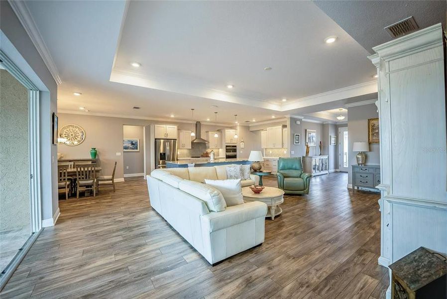 Furnished interior view inside a new home in , Ocala (Image 41).