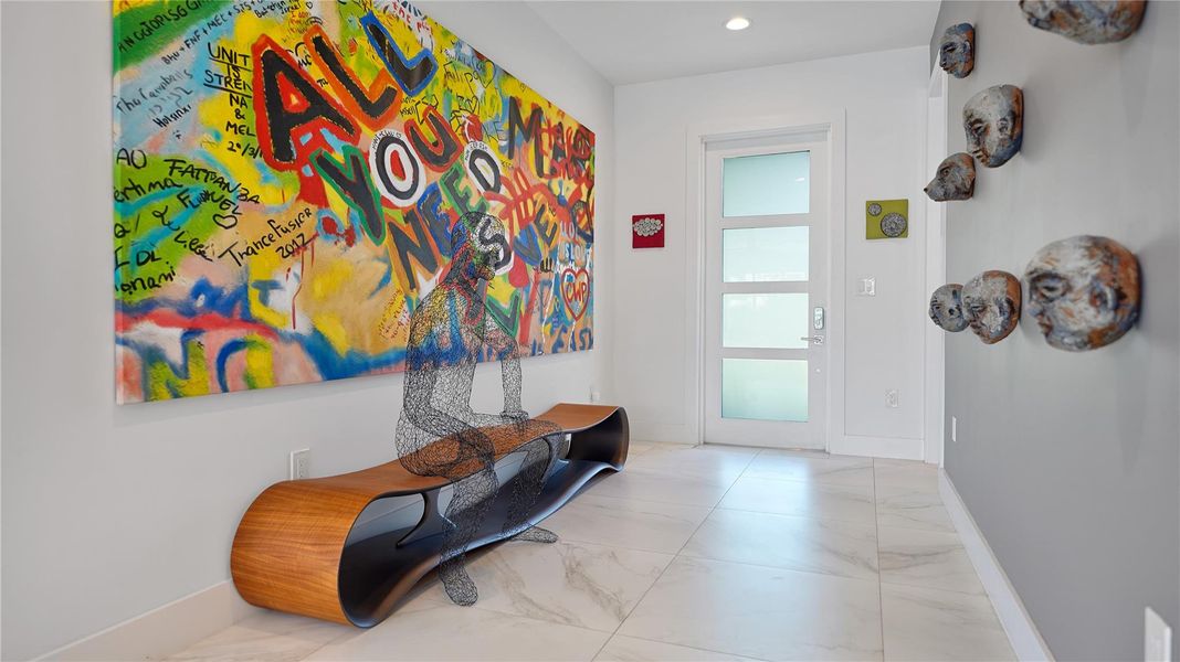 Furnished interior view inside a new home in , Fort Lauderdale (Image 13).