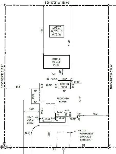 Plot Plan Pool Plot Plan Pool