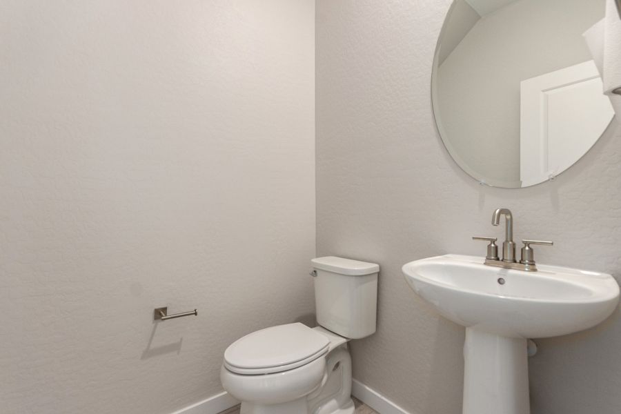 Furnished interior view inside a new home in Eastmark, Mesa (Image 9).