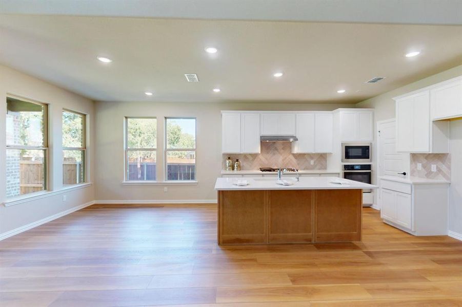 Furnished interior view inside a new home in Vintage Village, Argyle (Image 5).
