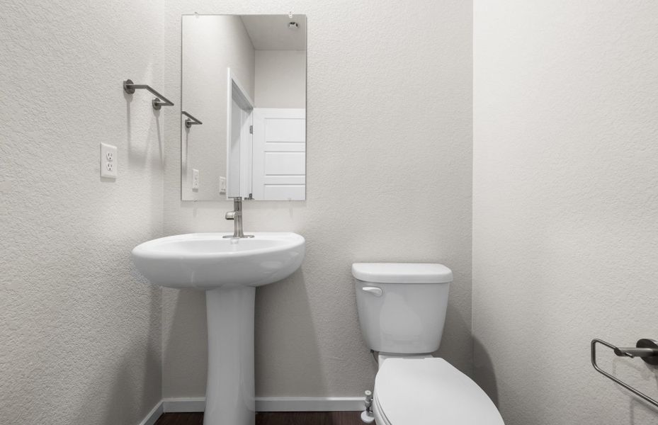 Furnished interior in a model home at Painted Prairie in Aurora (Image 21).