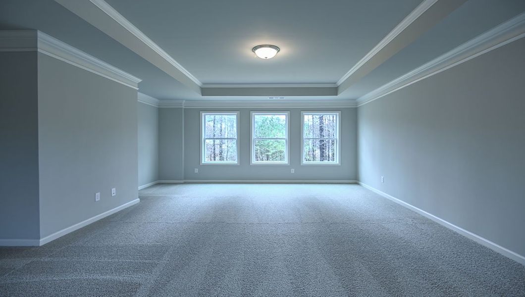 Spacious, unfurnished interior of a new home in Thalley Creek Estates, Cumming (Image 31). Spacious, unfurnished interior of a new home in Thalley Creek Estates, Cumming (Image 31).