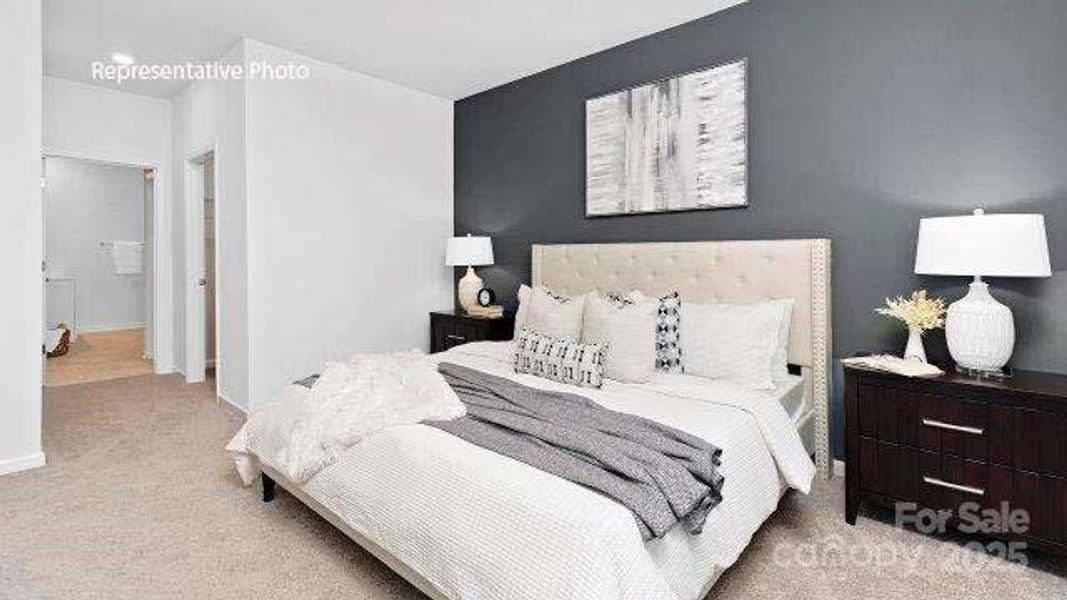 Furnished interior view inside a new home in Woodhaven at Chester, Chester (Image 9).