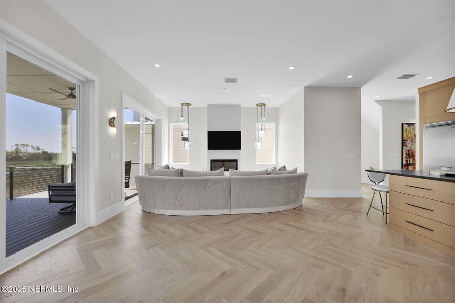 Furnished interior view inside a new home in , Jacksonville (Image 15). Furnished interior view inside a new home in , Jacksonville (Image 15).