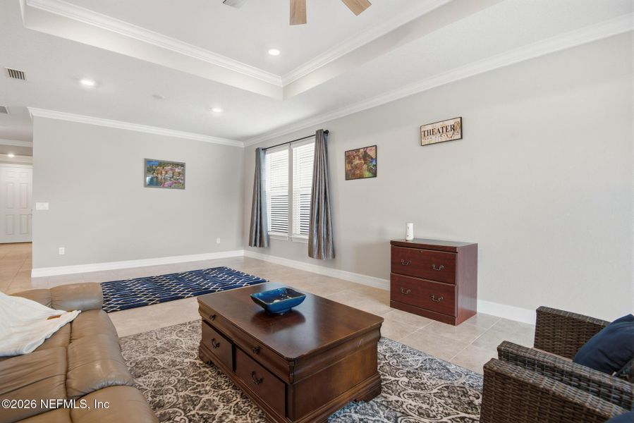 Furnished interior view inside a new home in , St. Augustine (Image 41).
