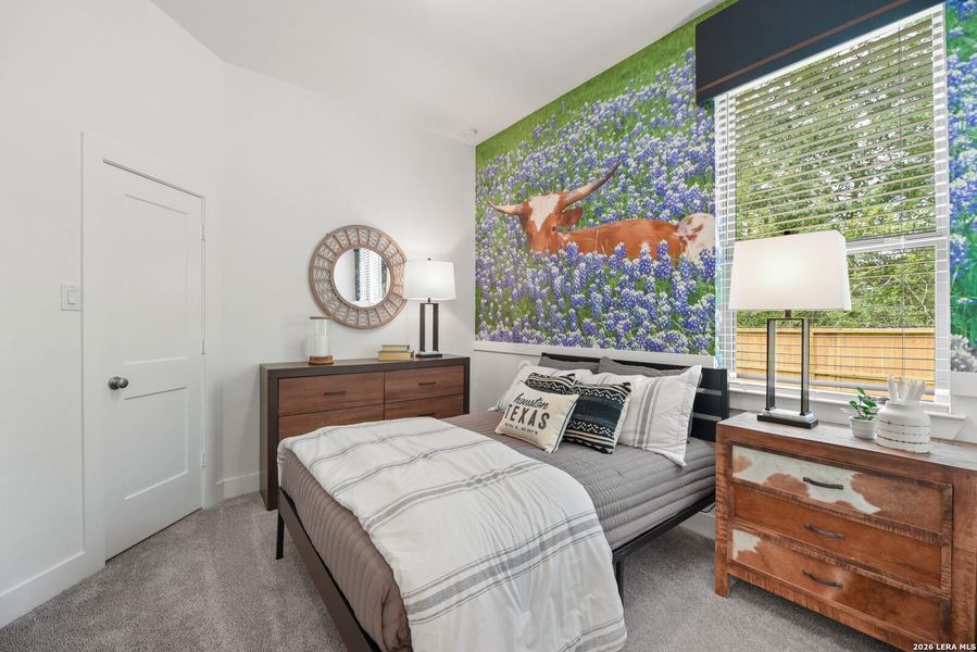 Furnished interior view inside a new home in Legacy at Lake Dunlap, New Braunfels (Image 12).